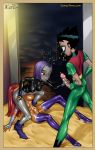 comics-toons dc dcau female karbo raven_(dc) robin starfire teen_titans rating:Explicit score:5 user:SimsPictures