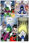 beast_boy comic cyborg dc_comics lotus_position naked_cape palcomix raven_(dc) robin starfire tagme teen_titans terra trigon's_dark_desires rating:Explicit score:1 user:losttapes219