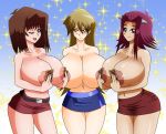 akiza_izinski alexis_rhodes big_breasts breasts izayoi_aki mazaki_anzu oxdaman tea_gardner tenjouin_asuka yu-gi-oh! yu-gi-oh!_5d's yu-gi-oh!_gx yuu-gi-ou yuu-gi-ou_5d's yuu-gi-ou_gx zahkey rating:Questionable score:30 user:ShadowKing11