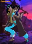 aladdin aladdin_(series) cartoonvalley.com disney helg_(artist) night princess_jasmine watermark web_address web_address_without_path rating:Explicit score:4 user:mmay