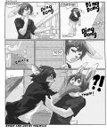 comic dear_hustler furry gay girly monochrome rating:Questionable score:2 user:unknowmoney23