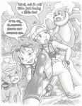 buizel cum_inside dawn_(pokemon) dtiberius futa_on_futa futanari glameow hikari_(pokemon) humans_of_pokemon monochrome nozomi_(pokemon) outdoor_sex pokemon zoey_(pokemon) rating:Explicit score:10 user:SimsPictures