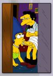 blue_hair hair marge_simpson moe_szyslak tagme the_simpsons yaoinami yellow_skin rating:Questionable score:3 user:rule35