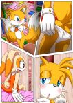bbmbbf blush comic cream_the_rabbit crossdressing embarrassment furry horny looking_at_viewer miles_"tails"_prower mobius_unleashed multiple_tails palcomix panties sega sonic sonic_(series) sonic_the_hedgehog_(series) speech_bubble tagme tail tails_n'_cream text rating:Explicit score:18 user:Sonamy_fan02