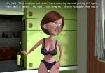 big_breasts bra breasts cherri_poptart disney green_eyes helen_parr nude pixar text the_incredibles underwear rating:Questionable score:30 user:Cherripoptart