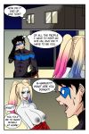 ana_yanagisawa batman_(series) big_breasts breasts comic dc dc_comics dick_grayson dick_n_harley_quinn harley_quinn nightwing nude two-tone_hair rating:Explicit score:1 user:ShadowNanako