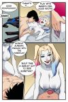 ana_yanagisawa batman_(series) big_breasts breasts comic dc dc_comics dick_grayson dick_n_harley_quinn erection fingering fingers_in_pussy girl_on_top harley_quinn nightwing nipple_suck nude pov pussy two-tone_hair rating:Explicit score:3 user:ShadowNanako