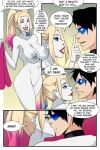 ana_yanagisawa batman_(series) big_breasts breasts comic dc dc_comics dick_grayson dick_n_harley_quinn harley_quinn kissing nightwing nude two-tone_hair rating:Explicit score:1 user:ShadowNanako