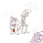 2girls 3boys amethyst amethyst_(steven_universe) angry bottomless bow cartoon_network dustindemon funny lars lars_barriga multiple_boys multiple_girls nude sadie sadie_miller steven_quartz_universe steven_universe wide_hips rating:Questionable score:3 user:zipp