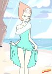 1girl aphius beach female_only lewd pearl pearl_(steven_universe) steven_universe rating:Questionable score:22 user:graviteer