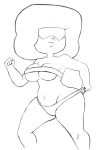 1girl afro alien bikini bikini_pull bikini_pulling breasts garnet_(steven_universe) smile solo steven_universe sunglasses wedgie wide_hips rating:Questionable score:5 user:zipp