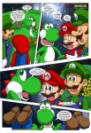 bbmbbf comic luigi mario mario_&_sonic_(comic) mario_(series) mario_bros mobius_unleashed nintendo palcomix tagme yoshi rating:Safe score:0 user:Christianmar762