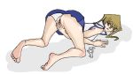 1girl alexis_rhodes all_fours animation_gangstar feet female_only panties_aside pussy soles solo_female tenjouin_asuka toes yu-gi-oh! yu-gi-oh!_gx yuu-gi-ou yuu-gi-ou_gx rating:Explicit score:3 user:Shnubby