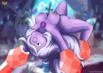 1girl amethyst amethyst_(steven_universe) bbmbbf breasts cartoon_network erect_nipples helpless imminent_rape nipples palcomix purple_skin restrained slavetoon slavetoon* spread_legs steven_universe tagme rating:Explicit score:16 user:Heatwave-the-cat