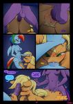 applejack comic friendship_is_magic furry futanari my_little_pony night_mares_iv rainbow_dash slypon threesome twilight_sparkle rating:Explicit score:49 user:Furry_Love