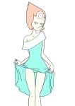 1girl cartoon cartoon_network panties pantyshot pearl simple_background skirt smile steven_universe teasing transparent_background rating:Questionable score:5 user:Astroboy84