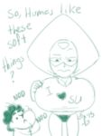 big_breasts breasts cartoon_network garabatoz huge_breasts monochrome peridot peridot_(steven_universe) steven_quartz_universe steven_universe rating:Questionable score:8 user:AnonX