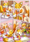 2girls bbmbbf cream_the_rabbit furry marine_the_raccoon miles_"tails"_prower mobius_unleashed multiple_girls palcomix sega sonic_(series) sonic_the_hedgehog_(series) tagme tails_n'_cream_2 rating:Explicit score:10 user:Heatwave-the-cat