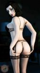 1girl animated ass ass_jiggle bioshock bioshock_infinite breasts elizabeth gif lingerie non-nude pussy rating:Explicit score:21 user:sandlecrantz