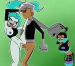 danny_fenton danny_phantom ember_mclain ghost samantha_manson rating:Questionable score:5 user:Ember_Mclain