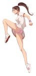 anime big_breasts breasts jumping non-nude panties shoes skirt rating:Questionable score:7 user:unknowmoney23