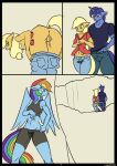 2016 2girls after_sex anthro anus applejack areola ass breasts earth_pony equine erect_nipples friendship_is_magic furry horn horse kanashiipanda male mammal my_little_pony night_light nipples pegasus pony pussy rainbow_dash unicorn wings rating:Explicit score:4 user:Furry_Love