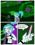 comic danny_phantom darkdp ember_mclain ghost pregnancy_test song_of_lust rating:Questionable score:4 user:ShadowNanako