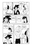 bride chichi comic dragon_ball dragon_ball_super dragon_ball_z funsexydragonball goku_+_chichi_wedding_night monochrome son_goku wedding_dress rating:Questionable score:0 user:ShadowNanako