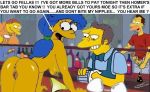 barney_gumble cosmic cosmic_(artist) lenny_leonard marge_simpson moe's_tavern moe_szyslak the_simpsons yellow_skin rating:Explicit score:3 user:rule35