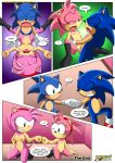 2_girls amy_rose amy_rose_(classic) bbmbbf classic_and_modern_love comic mobius_unleashed multiple_girls palcomix sega sonic_(series) sonic_the_hedgehog sonic_the_hedgehog_(series) rating:Explicit score:-30 user:Christianmar762