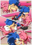 1girl amy_rose amy_rose_(classic) bbmbbf classic_and_modern_love comic mobius_unleashed palcomix sega sonic_(series) sonic_the_hedgehog sonic_the_hedgehog_(series) rating:Explicit score:4 user:Christianmar762