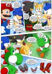 bbmbbf comic mario mario_&_sonic_(comic) mario_(series) mario_bros miles_"tails"_prower mobius_unleashed nintendo palcomix sega shadow_the_hedgehog sonic_(series) sonic_the_hedgehog sonic_the_hedgehog_(series) tagme yoshi rating:Safe score:0 user:Christianmar762