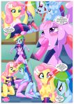 2017 bbmbbf comic equestria_girls equestria_untamed fluttershy fluttershy_(mlp) my_little_pony older older_female palcomix rainbow_dash rainbow_dash_(mlp) sexquestria_girls twilight_sparkle twilight_sparkle_(mlp) young_adult young_adult_female young_adult_woman rating:Explicit score:7 user:Vegetto2017