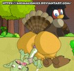 anal anal_sex animacomics anus ass ass_shake big_ass bouncing_ass chicken cum cum_in_ass cumming dat_ass ejaculation furry giant_ass huge_ass rune_adventure shaking shaking_ass twerking rating:Explicit score:10 user:AnimaComics