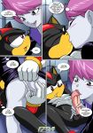 black_fur black_nose crossover dc_comics fellatio grey_skin human_female jinx jinxed_shadow_(comic) kissing male_anthro mobius_unleashed palcomix sega shadow_the_hedgehog sonic_(series) tagme teen_titans rating:Explicit score:3 user:Christianmar762