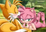 amy_rose barefoot bbmbbf big_breasts blush full_body lick licking_penis looking_at_viewer miles_"tails"_prower mobius_unleashed palcomix penis_lick pietro's_secret_club sega soles sonic_(series) sonic_the_hedgehog_(series) toes veins rating:Explicit score:-7 user:losttapes219