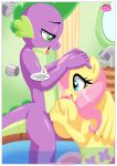 bbmbbf comic equestria_untamed fluttershy fluttershy_(mlp) friendship_is_magic my_little_pony palcomix spike spike_(mlp) the_secret_ingredient_is_fluttershy..._fluttershy! rating:Explicit score:1 user:losttapes219