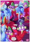 bbmbbf comic equestria_untamed friendship_is_magic my_little_pony palcomix rainbow_dash rainbow_dash's_game_of_extreme_pda rainbow_dash_(mlp) spike spike_(mlp) rating:Explicit score:0 user:losttapes219