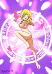 1girl 2018 ;) ;d cute dark_magician_girl heart jeglegator konami nipples nude signature smile v wink yu-gi-oh! yuu-gi-ou_duel_monsters rating:Explicit score:6 user:Christianmar762