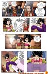 1girl caulifla comic dragon_ball_super dragon_ball_super_(caulifia_x_future_trunks) kale nipples rating:Safe score:0 user:Christianmar762