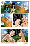 1girl caulifla comic dragon_ball_super dragon_ball_super_(caulifia_x_future_trunks) future_mai future_trunks nipples nude trunks_briefs rating:Explicit score:3 user:Christianmar762