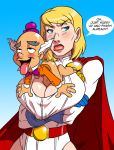 1girl aeolus ahegao ass big_breasts blush bottomless breast_grab breasts cleavage crossed_arms dc drool frown mxyzptlk paizuri penis power_girl rating:Explicit score:31 user:SimsPictures