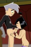 black_panties bottomless danny_fenton danny_phantom danny_phantom_(character) darkdp fellatio nude oral panties panties_down sam_manson samantha_manson rating:Explicit score:10 user:rule35