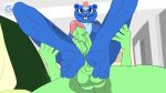  1girl 5_toes bear blue_fur cartoon_gonzo cg_editors cute_feet edit erection feet feet_on_penis flippy flippy_(htf) flower foot_fetish foot_play footjob furry green_fur happy_tree_friends humanoid_feet on_top paws penis petunia petunia_(htf) sir_danny skunk smile soles stroke ursid 