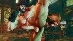 3d beard capcom human male muscle muscles naked nude ryu ryuu_(street_fighter) street_fighter street_fighter_v yaoi