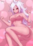 1girl android_21 dragon_ball dragon_ball_(game) dragon_ball_fighterz majin_android_21 nº21_(dragon_ball_fighterz) nipples nude zel-sama