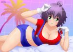 bed big_breasts cosplay huge_breasts mario mario_bros nintendo super_mario_bros. yukino_akaihi yukino_memories zel-sama