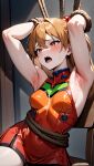  ai ai_generated ani-ai asuka_langley_souryuu bdsm fanart neon_genesis_evangelion restrained 