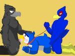 brawl_stars crossover crow crow_(brawl_stars) falco_lombardi furry mr._p_(brawl_stars) nintendo penguin star_fox supercell yaoi