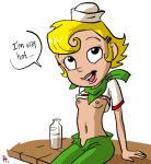  1girl female female_only flapjack genderswap hellstroem solo text the_marvelous_misadventures_of_flapjack young 